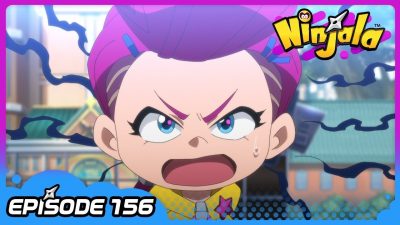 Ninjala ya nos permite ver el episodio 156 de su anime oficial