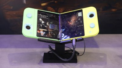 ¿Una Nintendo Switch plegable? Samsung sorprende con este concepto de consola en el MWC25 de Barcelona