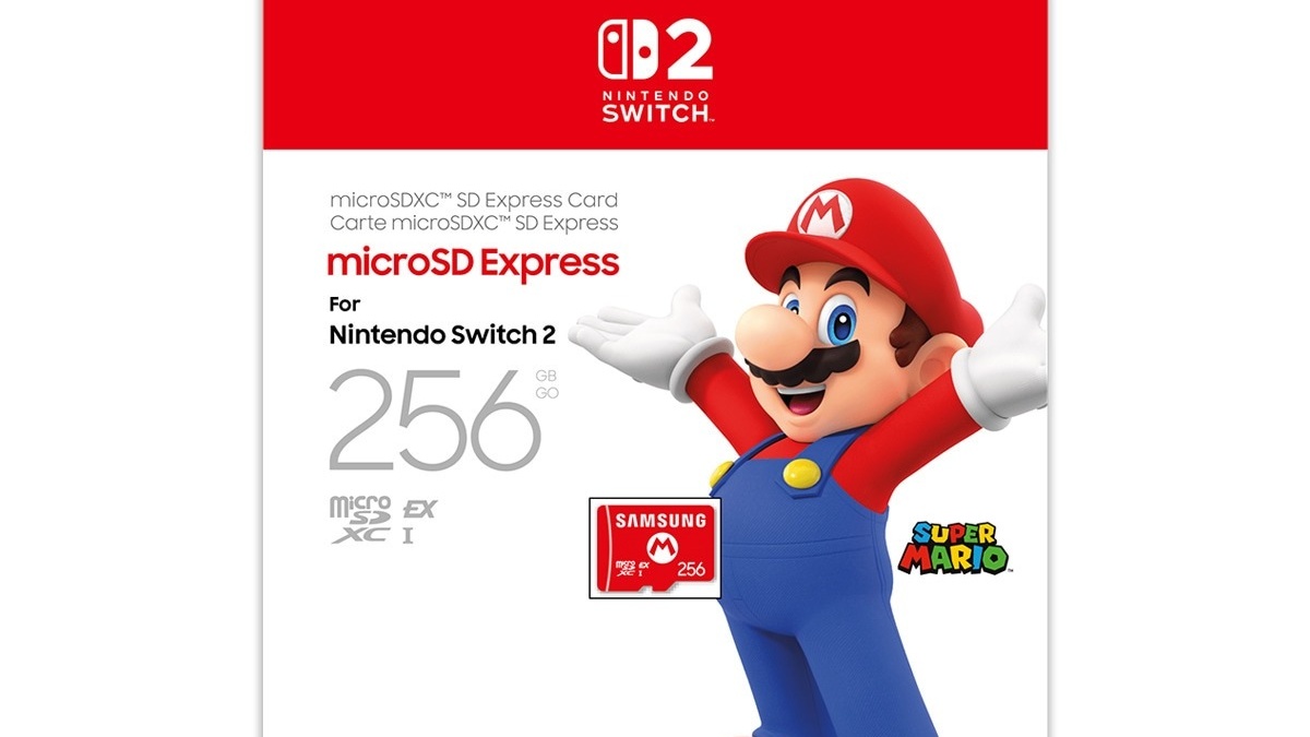 Amazon España ya permite reservar las tarjetas MicroSD Express 256 GB oficiales de Nintendo Switch 2