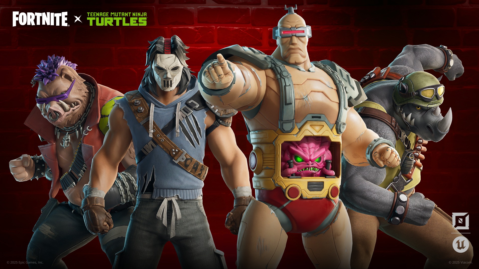 Fortnite detalla el regreso de su colaboración con las Tortugas Ninja