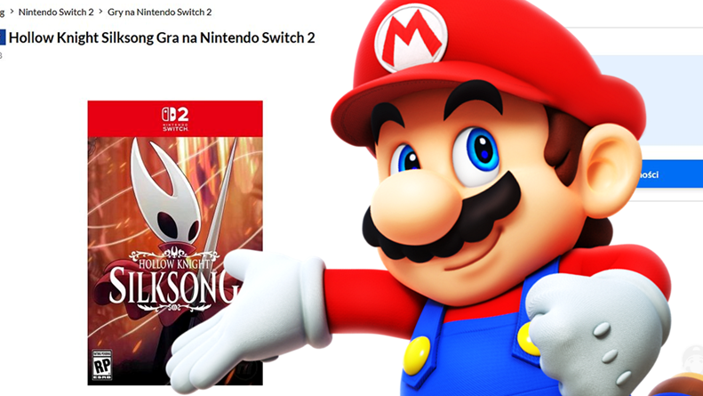 Listan Hollow Knight: Silksong en formato físico para Nintendo Switch 2