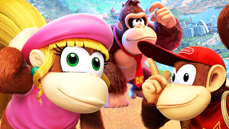 A diferencia de Donkey Kong, los diseños de Diddy Kong y Dixie Kong no parecen haber cambiado
