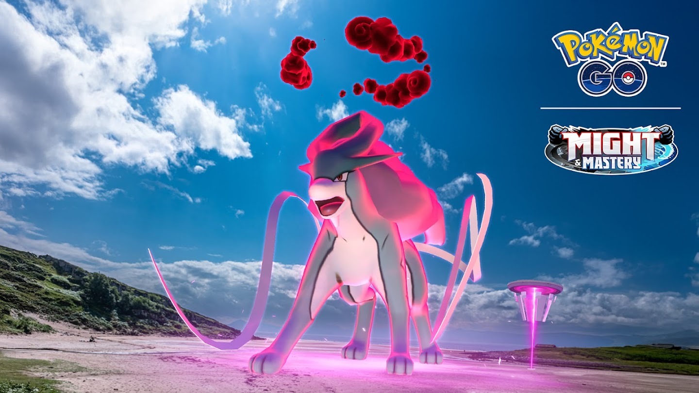Pokémon GO detalla su Fin de Semana de Combates Max de Suicune Dinamax