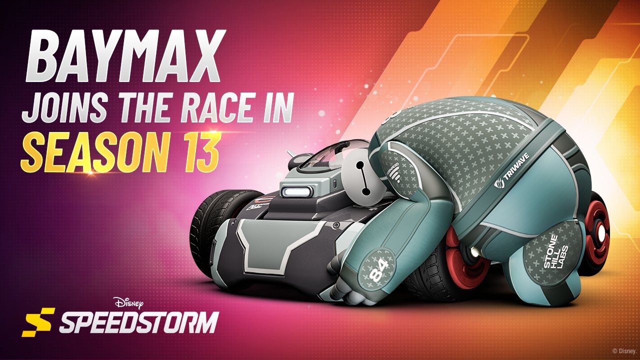 Disney Speedstorm confirma a Baymax y más novedades para su Temporada 13