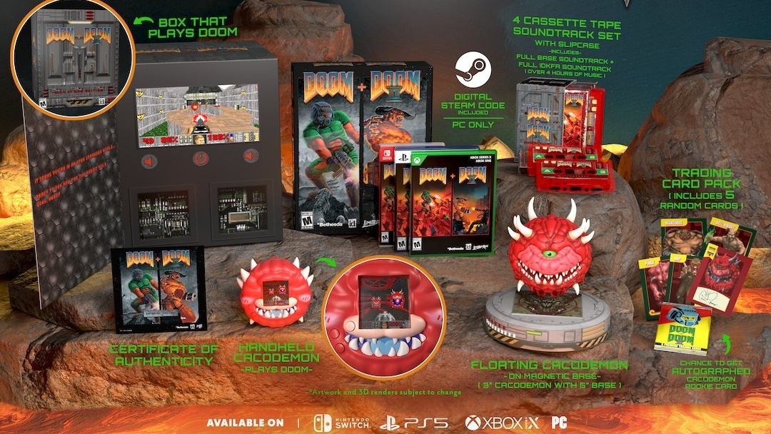 DOOM + DOOM II confirma esta edición física para Nintendo Switch