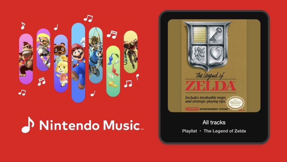 Nintendo Music añade todas estas melodías de The Legend of Zelda
