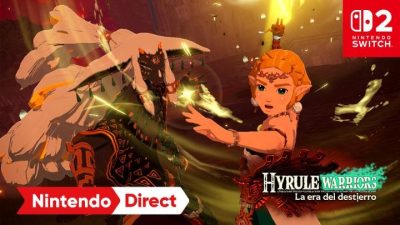 Hyrule Warriors: La era del destierro llegará a Nintendo Switch 2