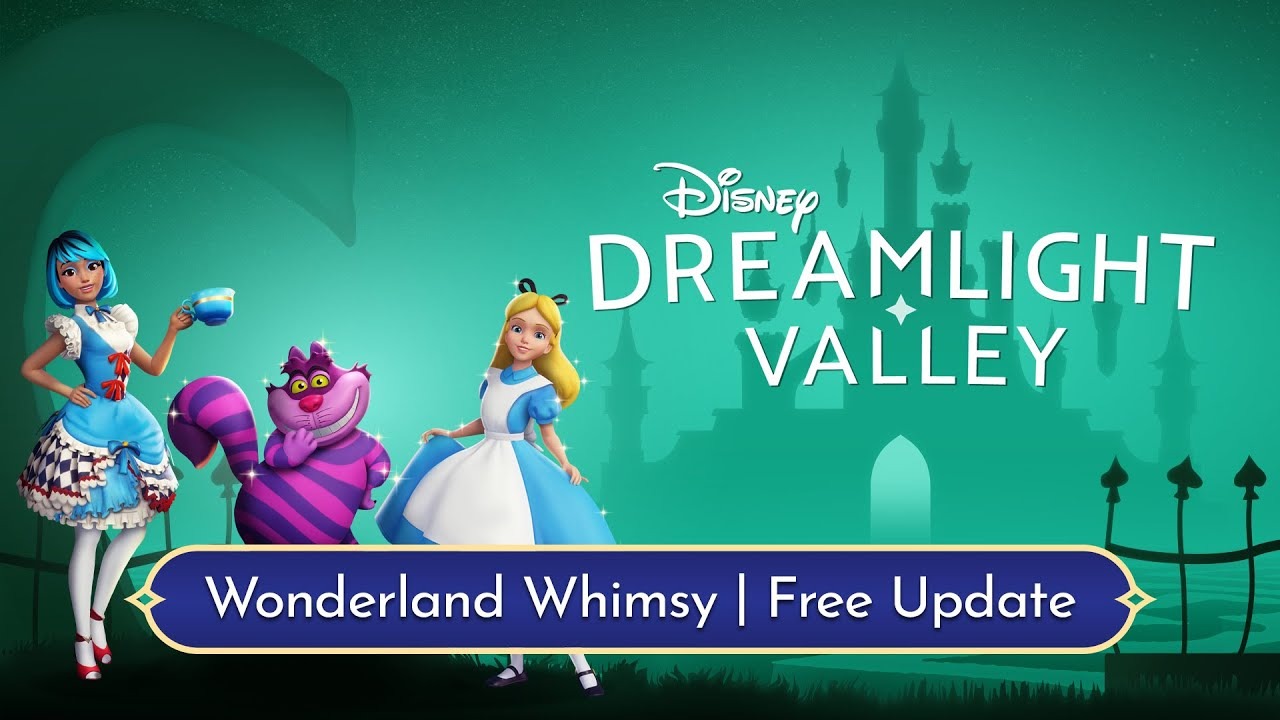 Disney Dreamlight Valley celebra su nueva actualización de Alicia en el País de las Maravillas con este tráiler