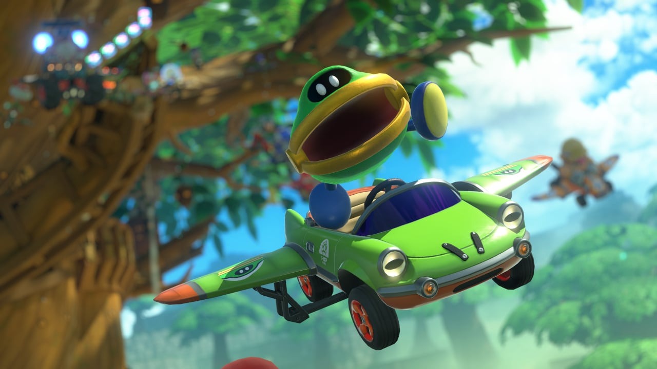Mario Kart World cambia lo que sucede cuando te caes de la pista mientras planeas por el aire
