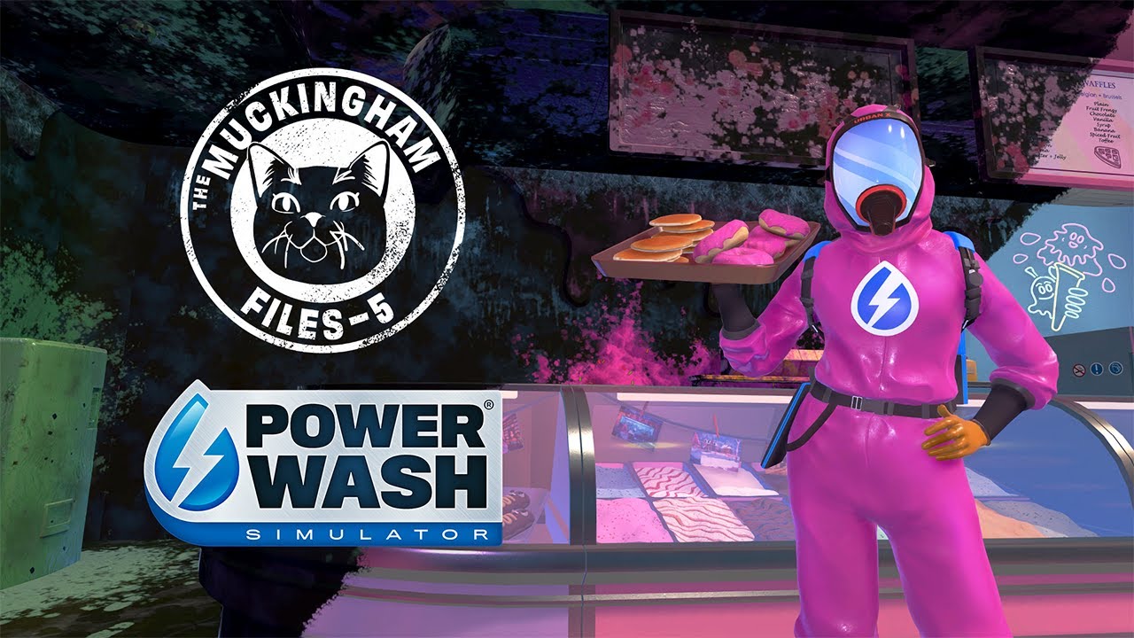 PowerWash Simulator recibe nueva actualización gratuita: The Muckingham Files 5