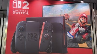Enormes vallas publicitarias de Nintendo Switch 2 ya están apareciendo en las estaciones de Japón