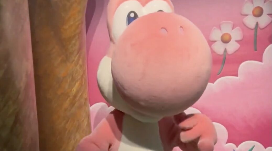 Yoshi Azul y Yoshi Rosa sorprenden a los fans en Super Nintendo World de Universal Studios Hollywood