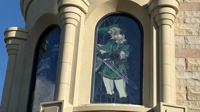 Alucina con las nuevas vidrieras de Zelda y más personajes en Super Nintendo World de Univeral Epic Universe