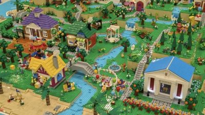 Recrea con LEGO su isla de Animal Crossing: New Horizons y el resultado es espectacular