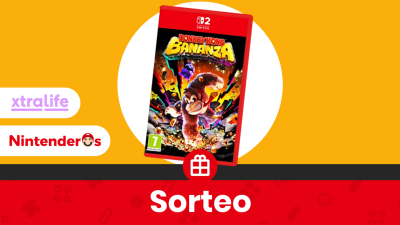 [Act.] ¡Sorteamos OTRA copia física de Donkey Kong Bananza para Nintendo Switch 2!