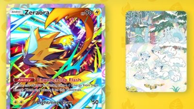 JCC Pokémon Pocket recibe estas novedades de pago: carta de Zeraora y más