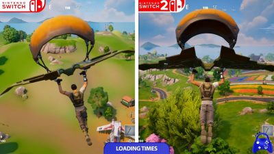 Fortnite mejora enormemente en Nintendo Switch 2: Mira esta comparativa con Nintendo Switch