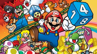 Este póster oficial de Mario Party Advance es sorprendentemente impreciso