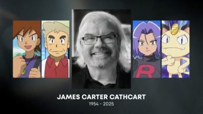 The Pokémon Company rinde homenaje con este mensaje y vídeo a James Carter Cathcart, actor de voz del anime recientemente fallecido