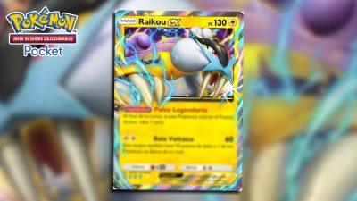 El mejor mazo de Raikou ex en JCC Pokémon Pocket