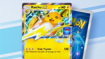 Raichu ex protagoniza el nuevo Evento de botín disponible en JCC Pokémon Pocket