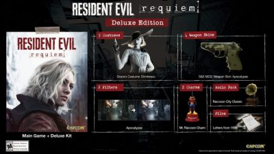 Resident Evil 9: Requiem confirma regalo por la reserva, diferentes ediciones y un Resident Evil Generations Pack para Nintendo Switch 2