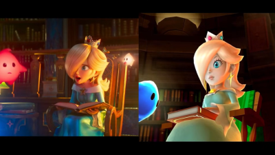 Comparativa en vídeo de Super Mario Galaxy: La Película con los videojuegos