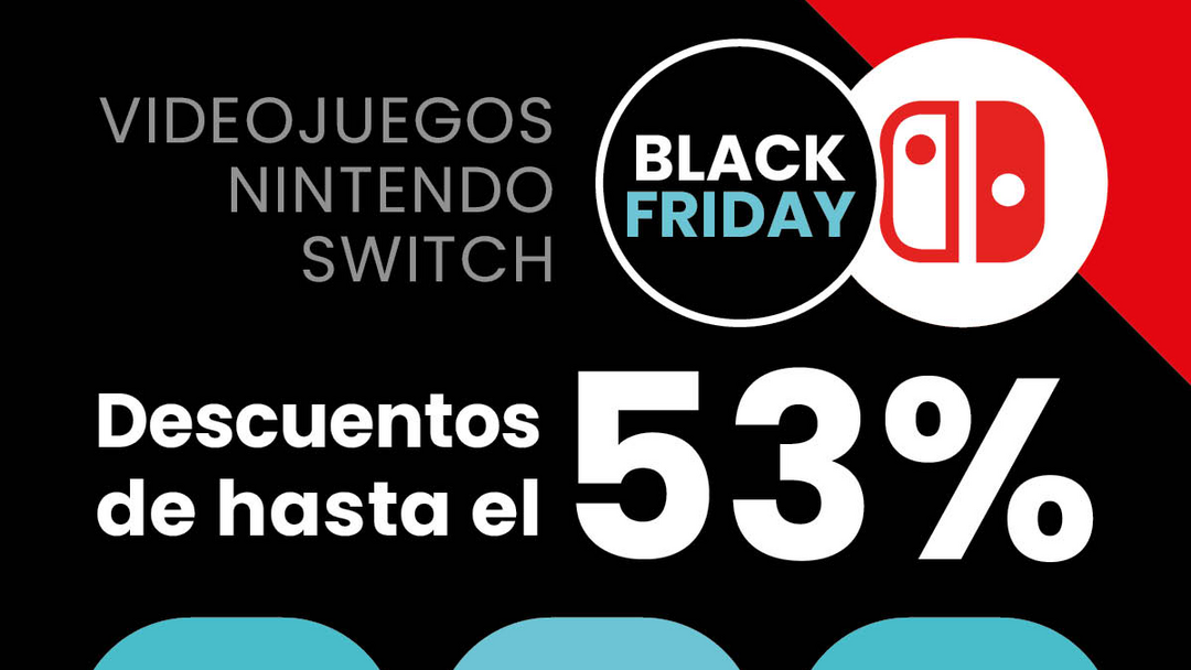 Nintendo 100 Ofertas Black Friday Nintendo Switch: más de 100 juegos rebajados desde ...