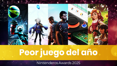 Nintenderos Awards 2025: ¡Vota para decidir el peor juego del año!