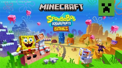 Minecraft recibe el DLC SpongeBob SquarePants Biomes