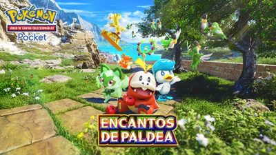 JCC Pokémon Pocket ya ha recibido su expansión Encantos de Paldea: todas las cartas y más detalles