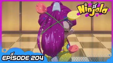 Ya puedes ver el episodio 204 del anime oficial de Ninjala