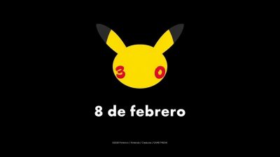 Pokémon confirma vídeo especial de su 30º aniversario para el 8 de febrero