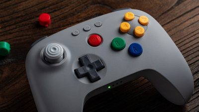 Nintendo Switch y Nintendo Switch 2 confirman nuevo mando: 8BitDo 64 Bluetooth Controller – Classic Grey Edition llega en marzo