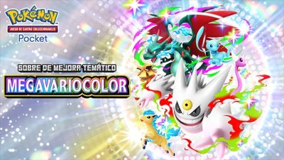 JCC Pokémon Pocket presenta su nueva expansión Megavariocolor y más eventos futuros