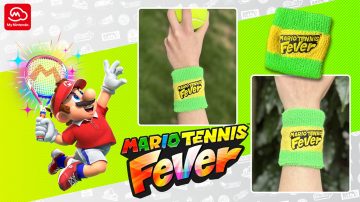 My Nintendo añade esta muñequera de Mario Tennis Fever a su catálogo americano