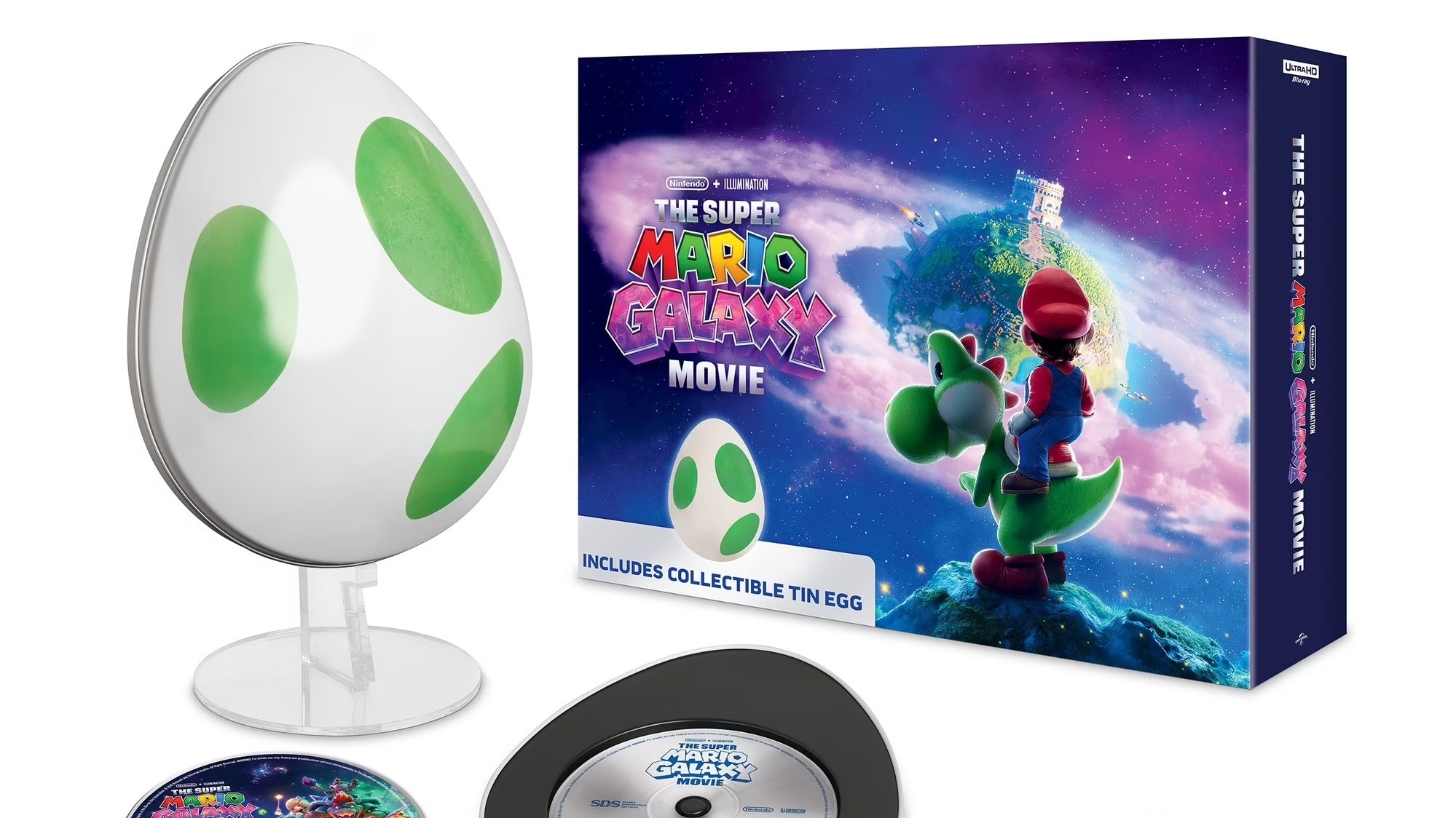 Detalladas las 4 ediciones físicas de Super Mario Galaxy: La Película en DVD / Blu-ray