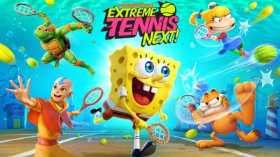 Bob Esponja y compañía se apuntan al tenis en Nickelodeon Extreme Tennis Next! para Nintendo Switch
