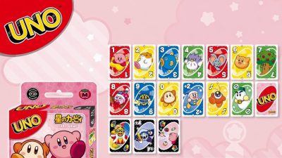 Anunciado el UNO oficial de Kirby