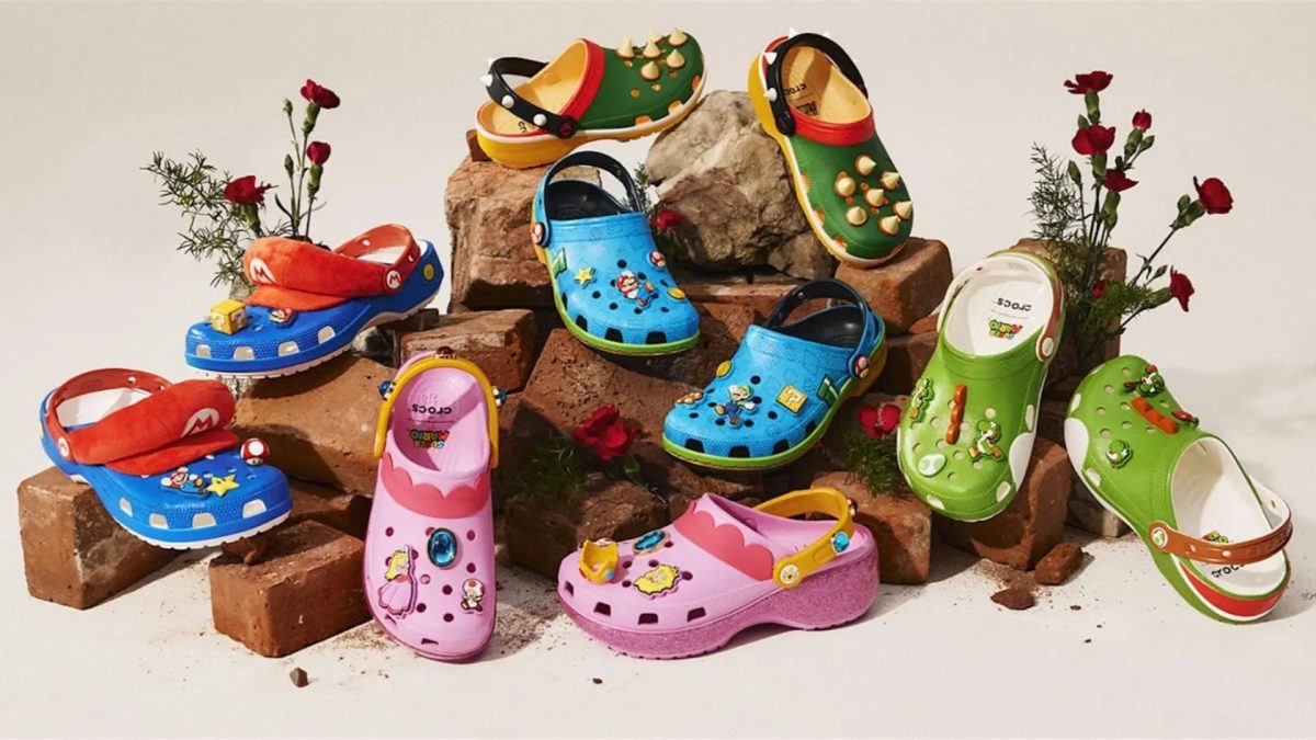 Crocs oficiales de Super Mario