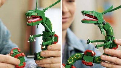 Anunciados nuevos sets de LEGO Pokémon de Rayquaza, Munchlax y Arcanine
