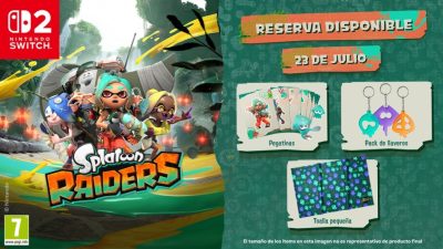 Estos regalos te puedes llevar por reservar Splatoon Raiders en diferentes tiendas españolas