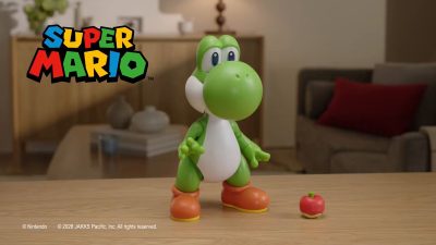 Este juguete de Yoshi que saca la lengua se ha vuelto viral entre los fans de Super Mario