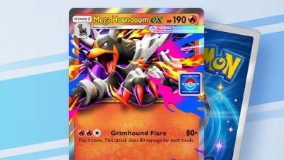 JCC Pokémon Pocket recibe evento botín de Mega-Houndoom ex y nueva temporada clasificatoria