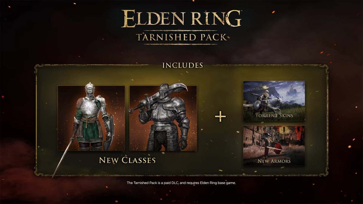 Nuevas clases y armaduras de Elden Ring Tarnished Edition