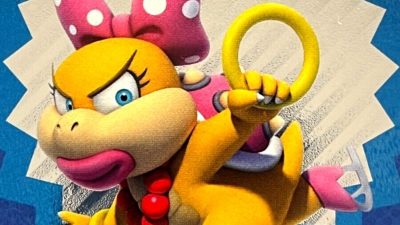 Mario Kart Tour deformaba así los modelos de los corredores lejanos y el de Wendy era el más afectado