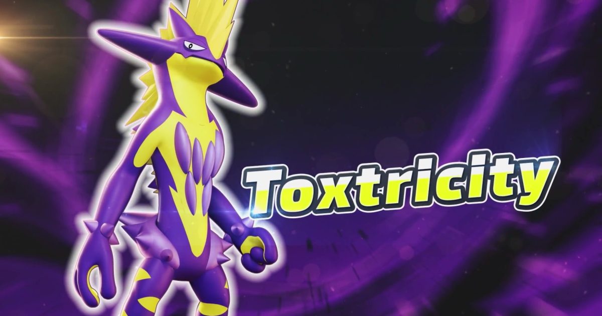 Pokémon Unite recibe a Toxtricity