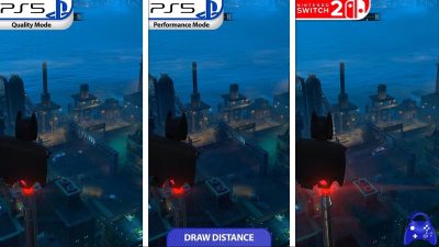 Comparativa en vídeo entre PlayStation 5 y Nintendo Switch 2 de LEGO Batman: Legacy of the Dark Knight