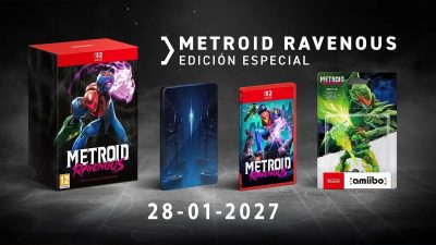 Metroid Ravenous abre las reservas de su Edición Especial, juego solo y figuras amiibo en la Nintendo Store pero también hay cola
