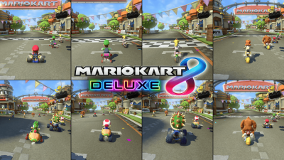 Mario Kart 8 Deluxe se actualiza a la versión 4.0.0 con pantalla partida de 5 a 8 jugadores y más